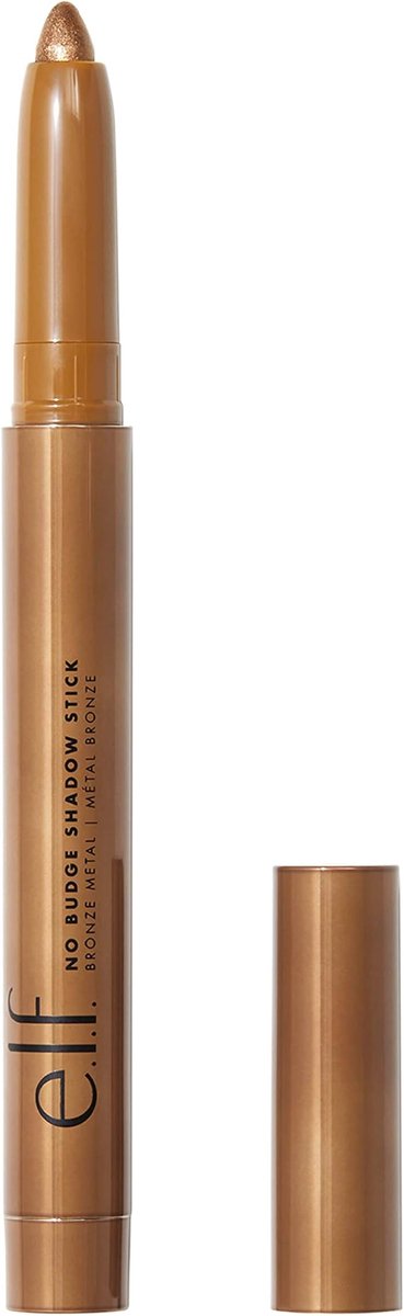 e.l.f. No Budge Shadow Stick - Metallic Oogschaduw Stick - Bronze Metal - 1,6 g