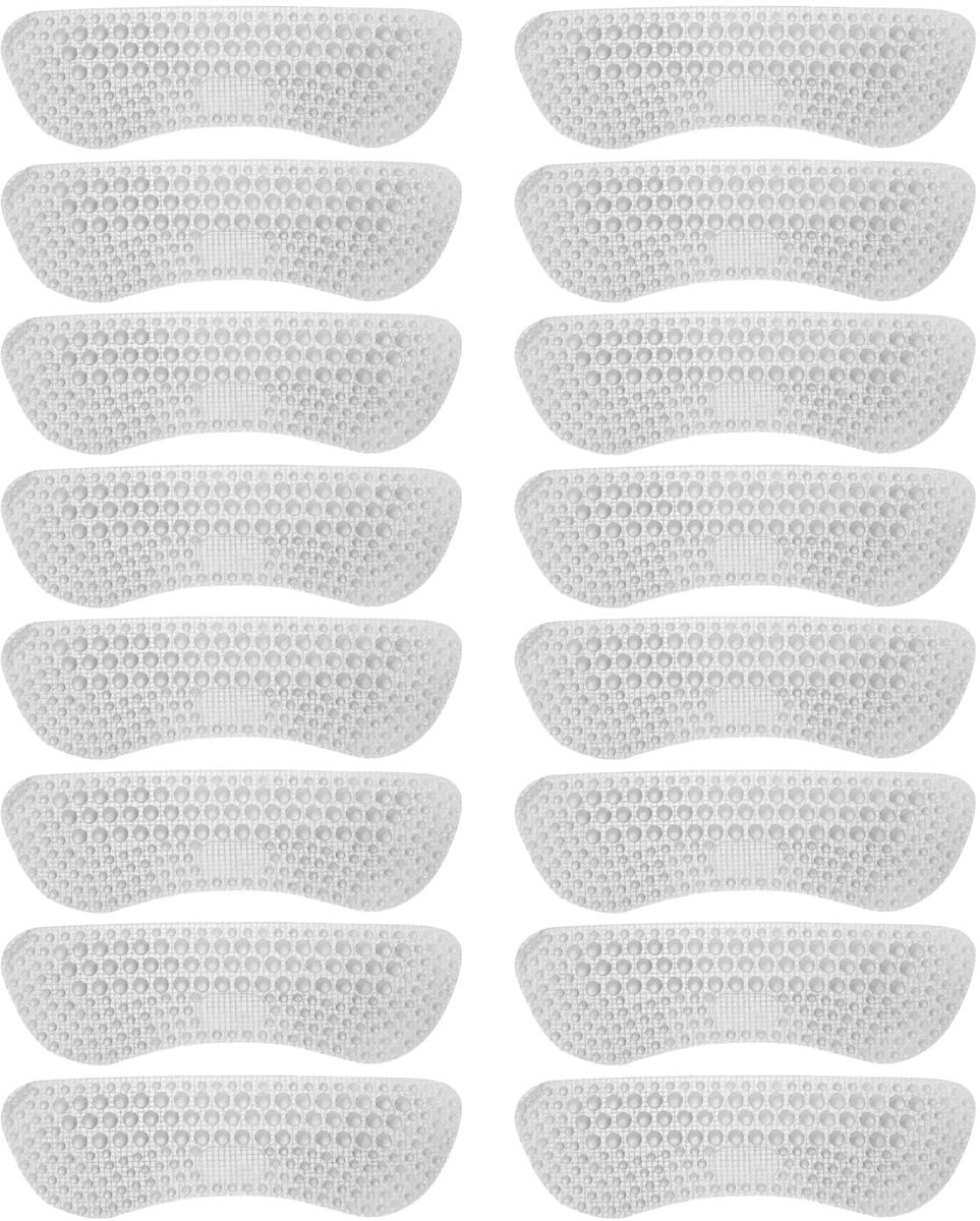 8 Paar Siliconen Hiel Stickers, Hiel Bescherming Pads, Zelfklevende Inlegzolen, Hiel Stickers Voor Hoge Hakken, Comfortabele En Anti-Slijtage Voeten.