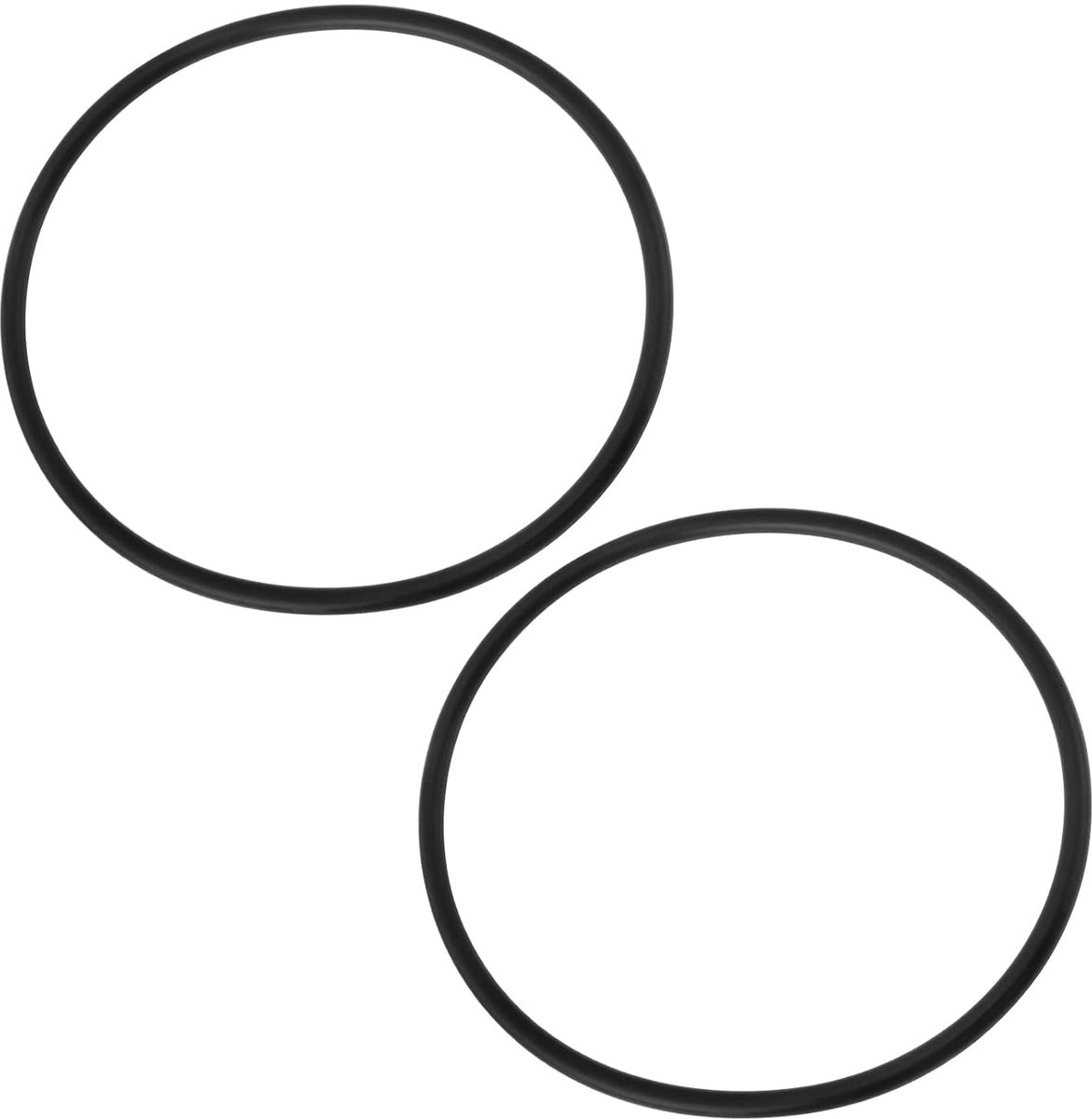 O-ringen, afdichtingsbussen, P6563, compatibel met Bestway Flowclear 1000, 1200, 1500, 125 x 115 x 5 mm, zwart, 2 stuks