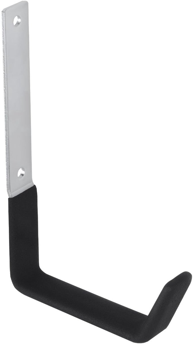 Wandhouder | Universele houder voor banden, wielen, fietsen, ladders, tuinslangen | Opslag voor garage, kelder, werkplaats | Inclusief montagemateriaal (1x stuk/Max draagvermogen: 10 kg)