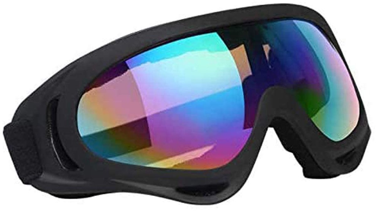 Vicloon Skibril, Skibrillen ideaal voor skiën en snowboarden, UV-bescherming, Anti-condens Goggles, voor heren, dames en jeugd
