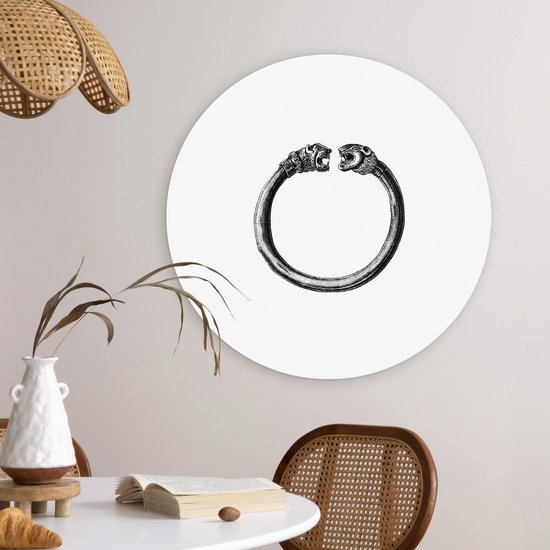 Cercle mural - Cercle mural Inside - ⌀ 60 cm - Plastique - Viking - Ring - Bracelet