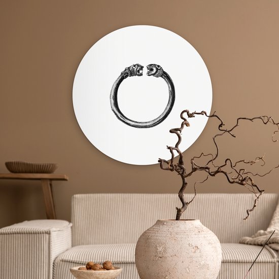Cercle mural - Cercle mural Inside - ⌀ 60 cm - Plastique - Viking - Ring - Bracelet