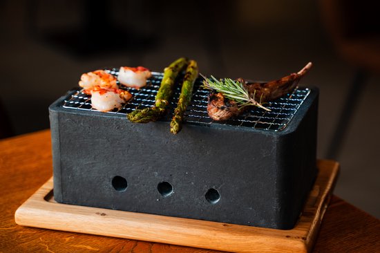 Tafel BBQ zwart rechthoekig 25 x 15 x 10 cm — afbeelding 2