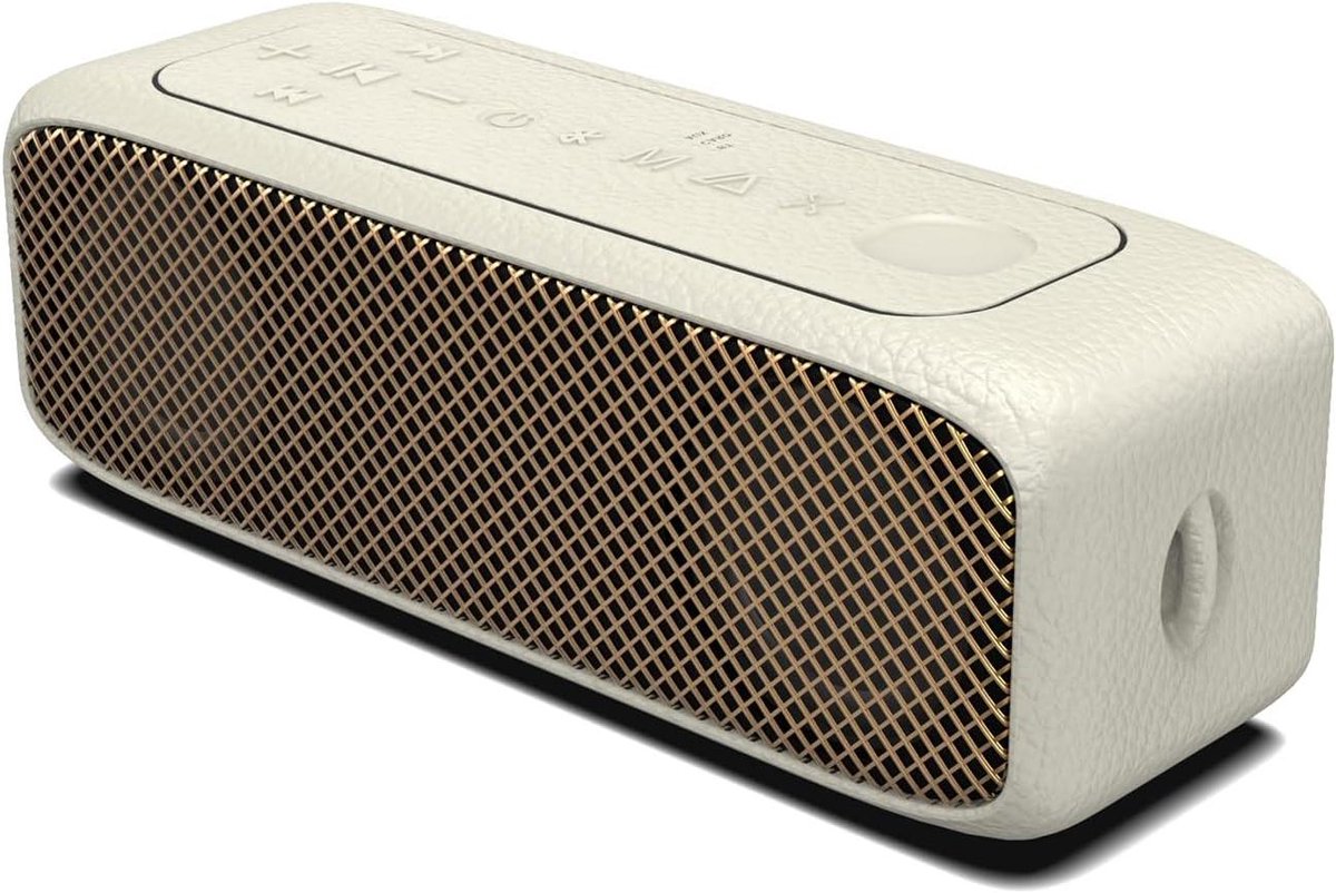 Draagbare Bluetooth Luidspreker - Waterdichte Speaker - Muziek Luisteren Buiten - 24 Uur Speeltijd - Compact Formaat - Wit