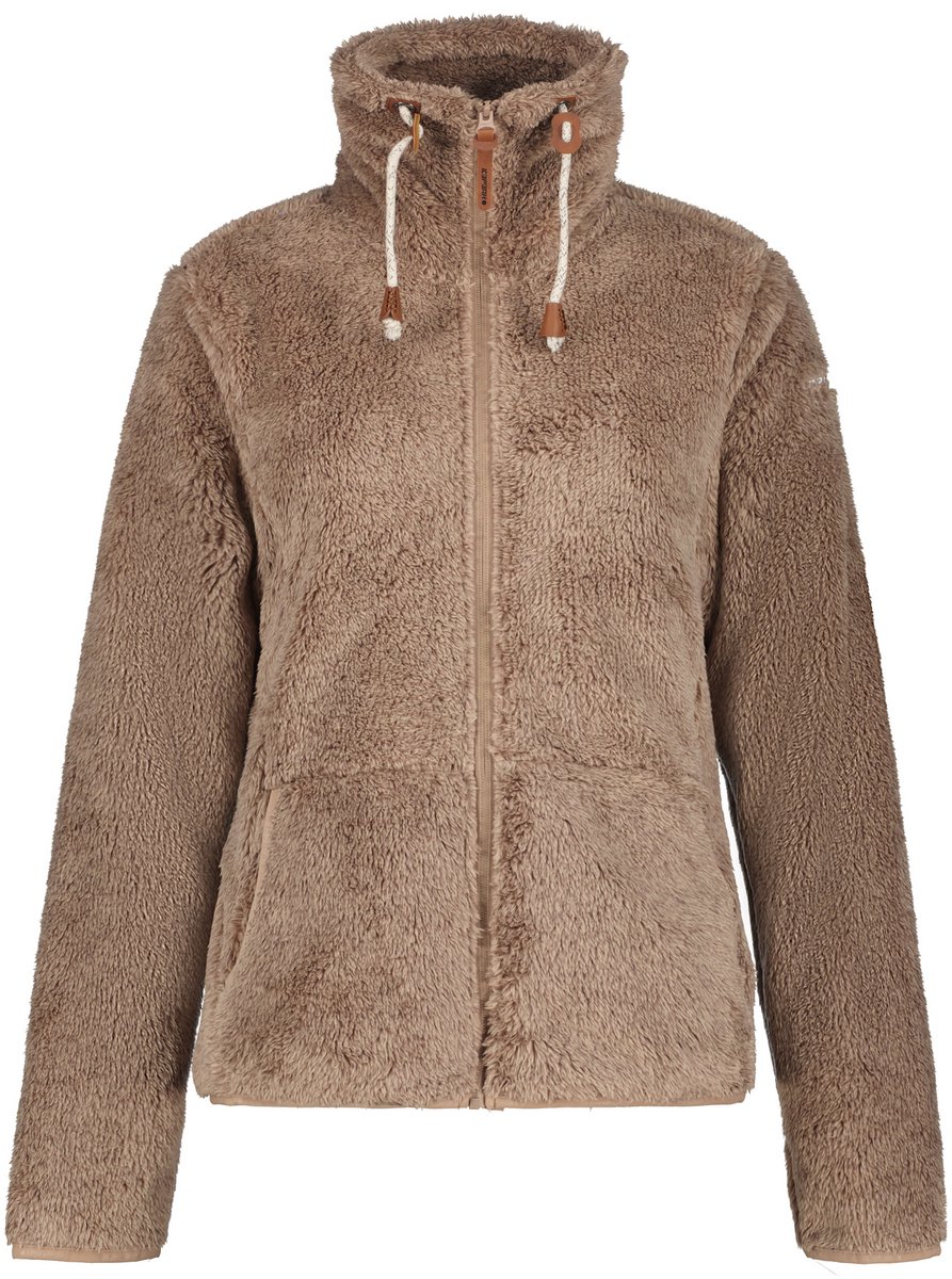 Icepeak Colony Fleecevest Dames Bruin