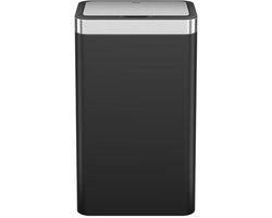 EKO - EcoNova Resin Sensor Bin 50 liter - Zwart - Kunststof