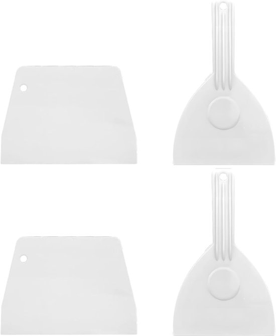 Spatels, deegkaart, spatel, deegsnijder, pizzaspatel, kunststof spatel, keuken, deegspatel, flexibele set, crèmeschraper, flexibele deegschraper met handgreep, voor bakken, cake, fondant — afbeelding 5