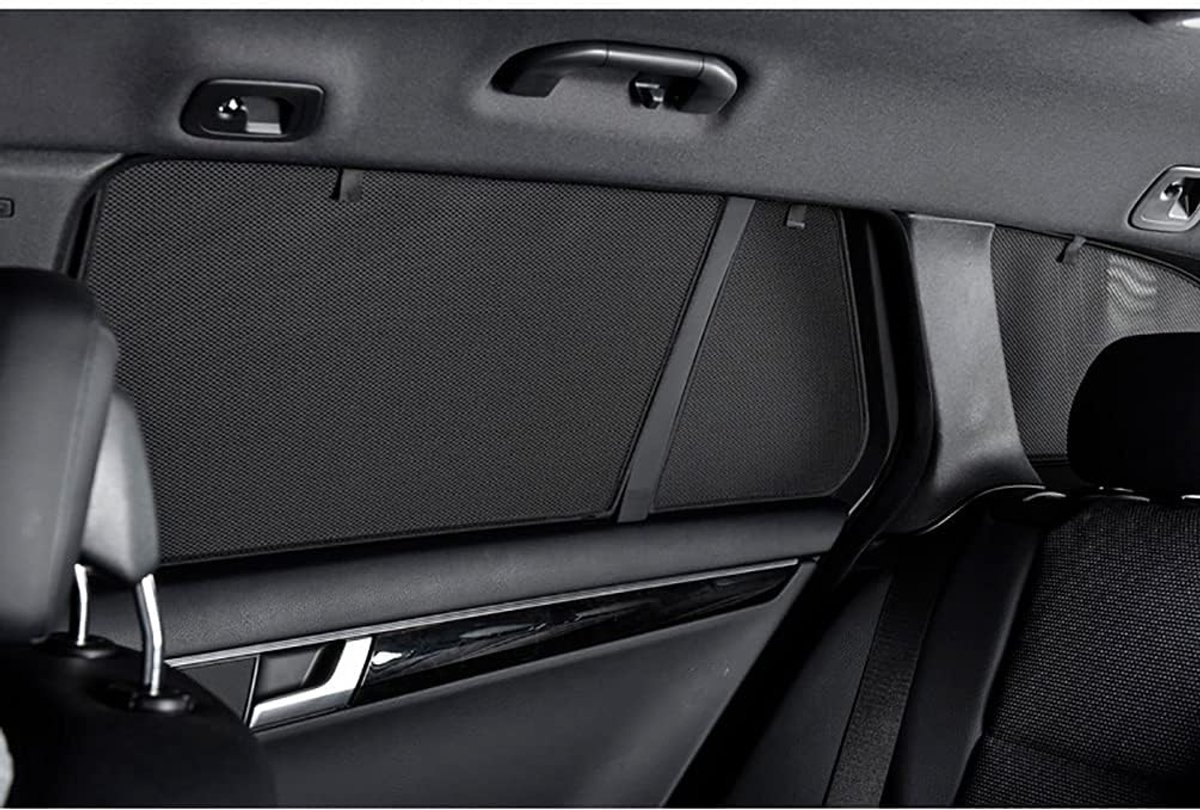Car Shades (achterportieren) compatibel met Volkswagen Golf VII Variant 2013-2020 (2-delig) Pasklare Auto Zonwering