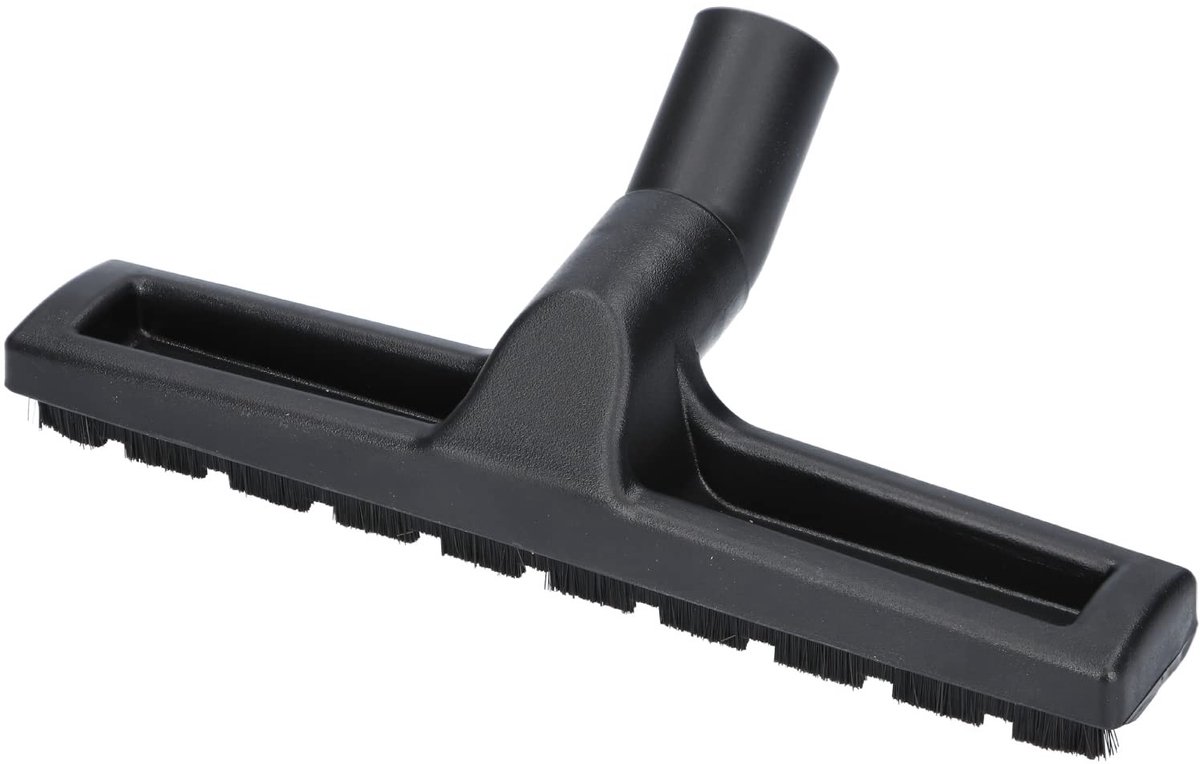 Dailygoods- Zuigmond Universeel 32/35mm - Vloermondstuk voor Harde Vloeren - 2 Wielen - Nylon Haar - Geschikt voor Siemens, Miele, Bosch - Vloerzuigmond
