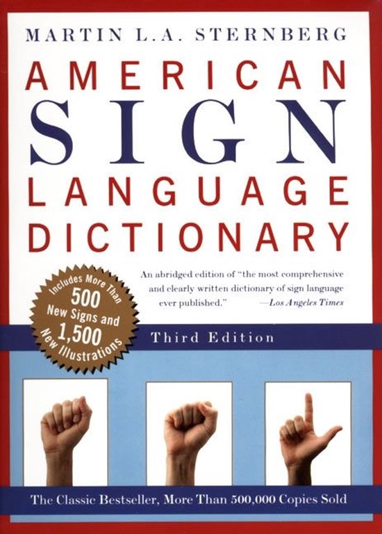 American Sign Language Dictionary-Flexi - cover