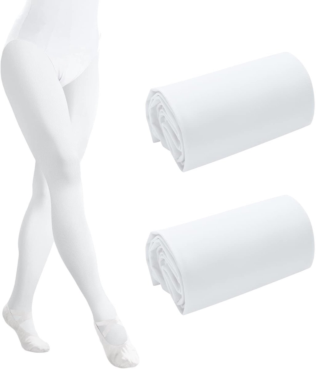 Dailygoods- Balletpanty 2 Paar - Ballet Legging - Meisjes - Oefenen - 88% Nylon - 12% Spandex - 4 Maten - Balletlegging