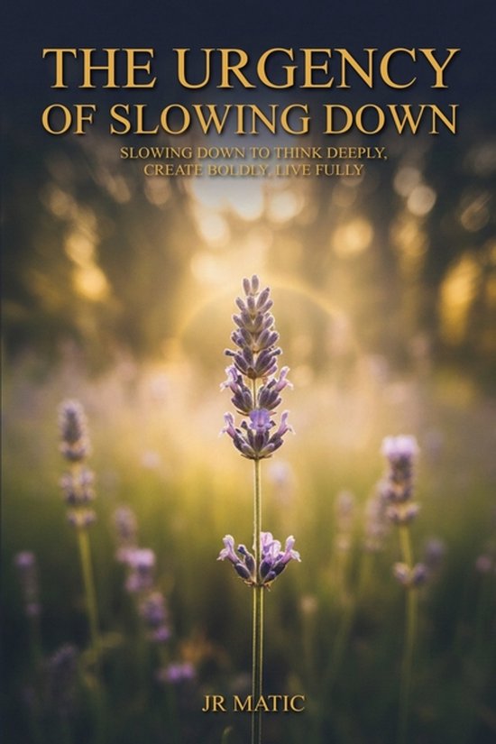 The Urgency Of Slowing Down - cover