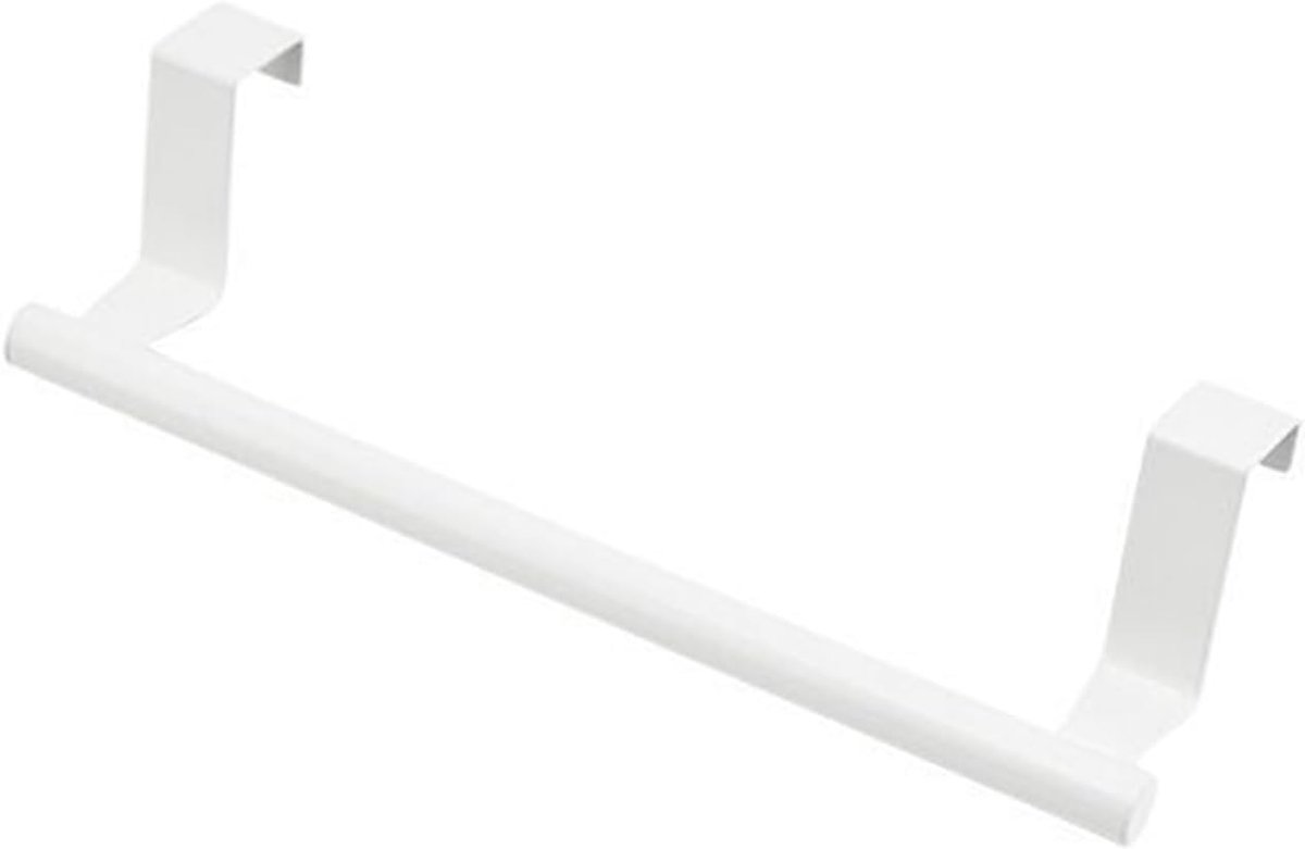 Keukenhanddoekhouder om op te hangen, handdoekhouder, roestvrij staal, theedoekenhouder, deurhanddoekhouder, keukenhanddoekhouder, zonder boren, keuken voor kastdeur, geschikt voor keuken