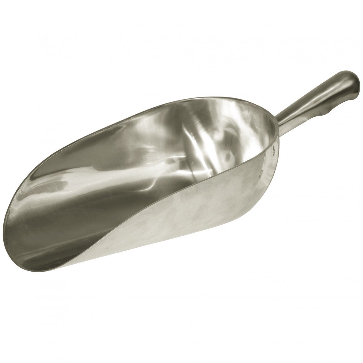 29797 Aluminium afweegschep 1600 g, ronde uitvoering