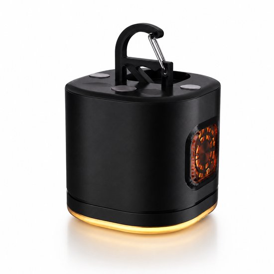 Torngat TentLight Pro LED Campinglamp – USB-C Oplaadbare Tentlamp & Noodlamp met Ventilator, SOS Licht & Powerbank – Ultrasone Outdoor Hanglamp tegen Insecten voor Camping, Tent, Caravan, Auto, Tuin & Stroomuitval – 1200mAh – Zwart — afbeelding 5