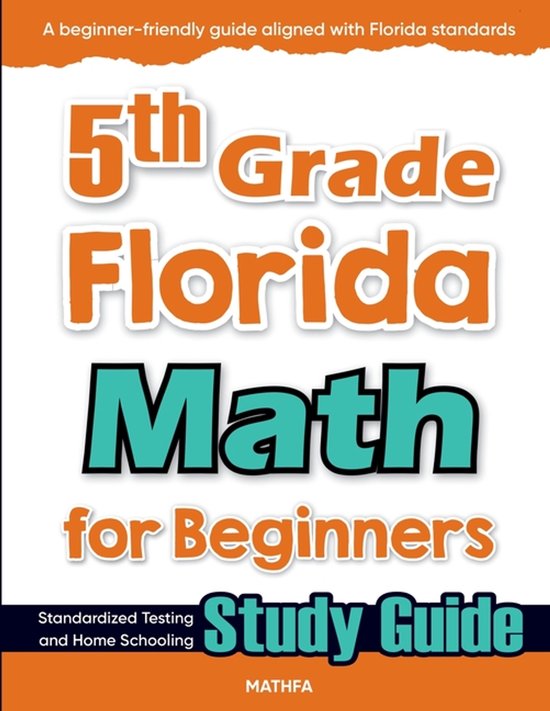 5th Grade Florida Math for Beginners - cover