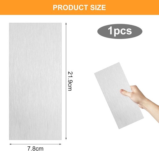 Taartschraper Zilver van Roestvrij Staal Taartgladder Taartspatel Taartschraper Taart Schraper Accessoires Keukenschraper Cake Scraper Spatel Keuken Bakken Taart voor Taart Buttercream DIY — afbeelding 3
