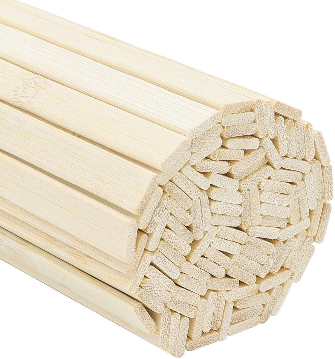 Dailygoods- Bamboestokken 100 stuks - 40 cm - Natuurlijk Bamboehout - Antislip - DIY - Creatieve Vrije Tijd - Milieuvriendelijk - Houten Stokken