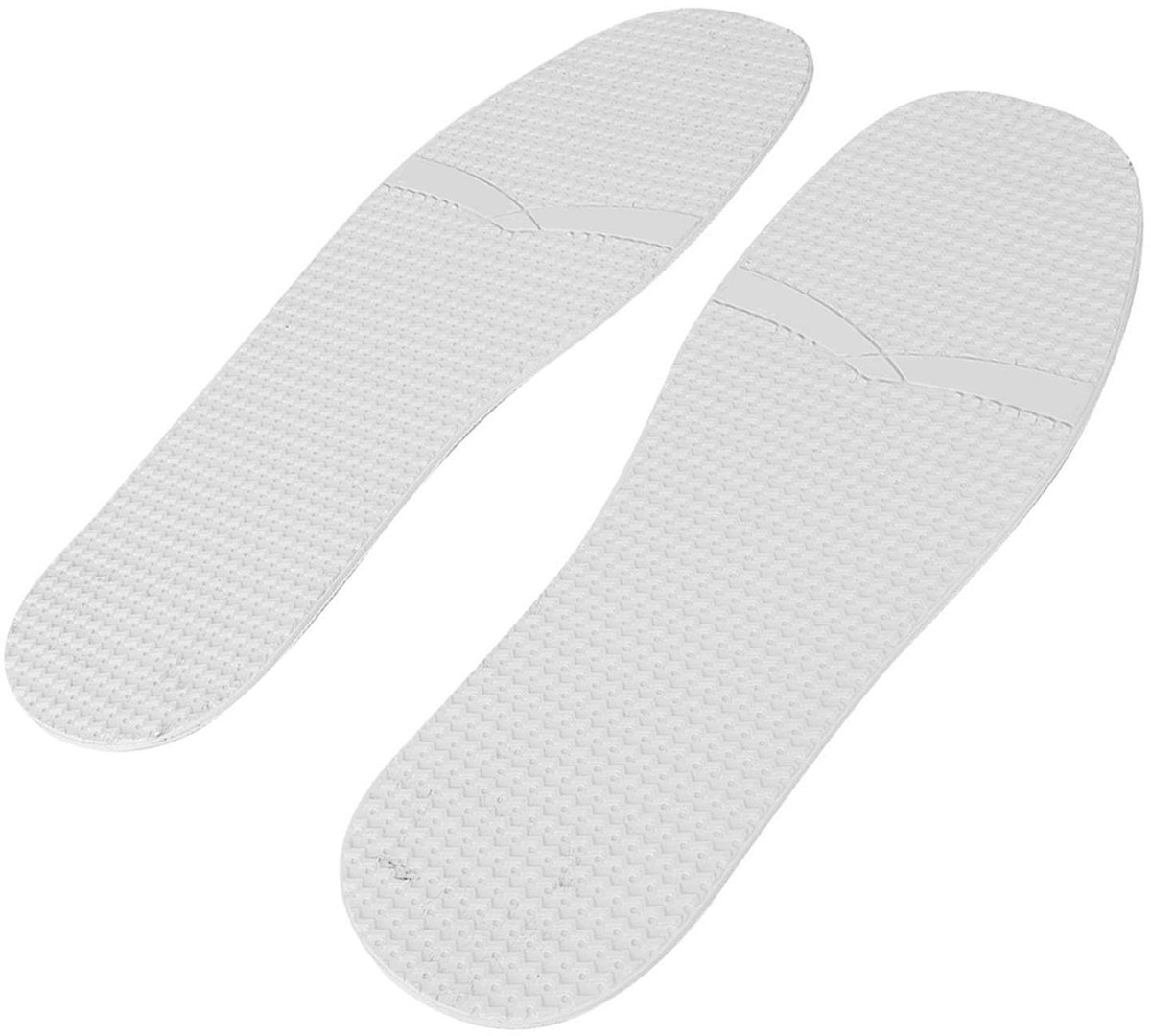 Dailygoods - Stick On Zolen Rubber Buitenzool Vervanging Voor Leren Schoenen Skid Schoenen Zool Raised Rubber (Wit)