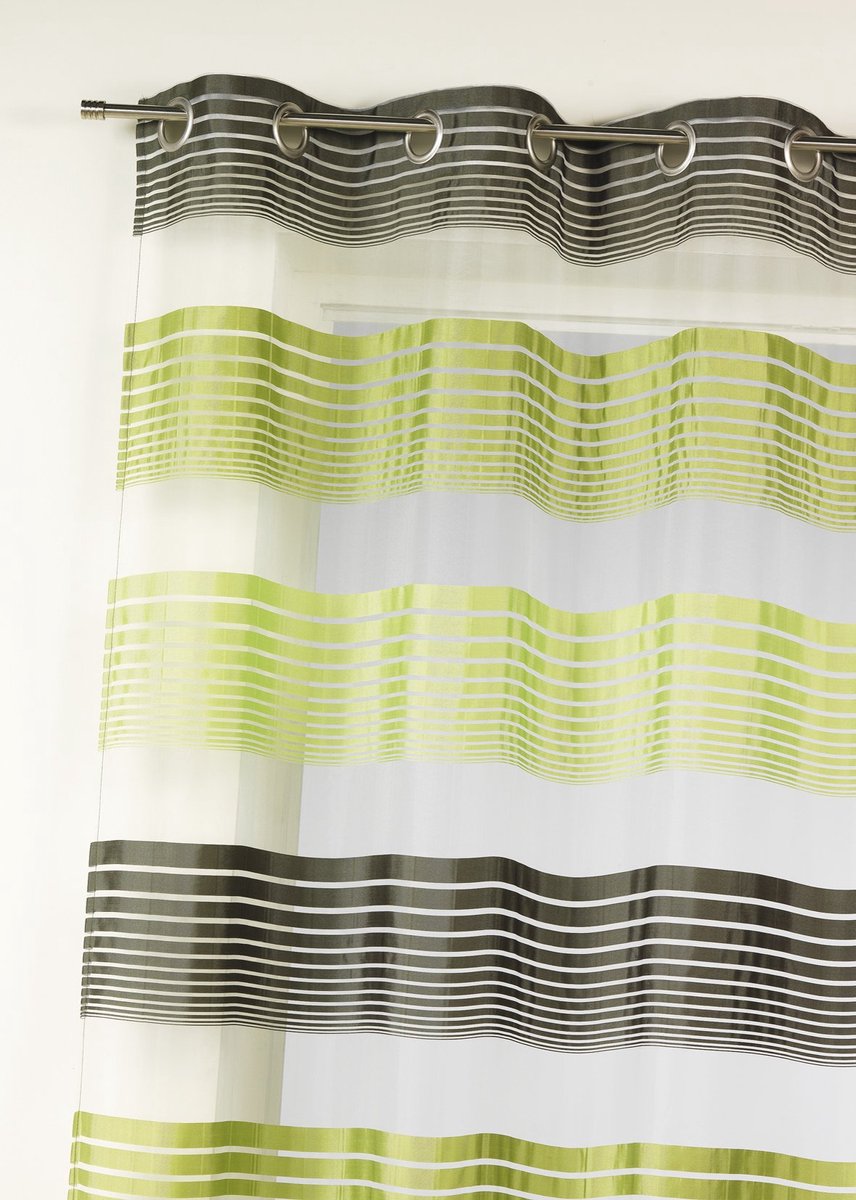 Gordijn, 140 x 240 cm, polyester, bamboe