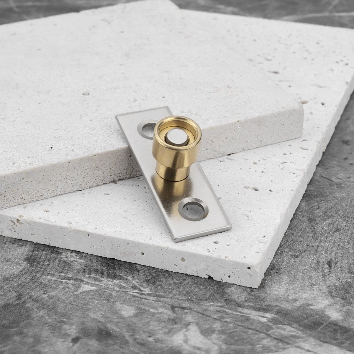Dailygoods- Schuifdeur Gids 12x14mm - Roestvrij Staal - Schuifdeursystemen - Houten Deuren - Glazen Schuurdeuren - Eenvoudig te Installeren - Sterke Corrosiebestendigheid - Deurgids
