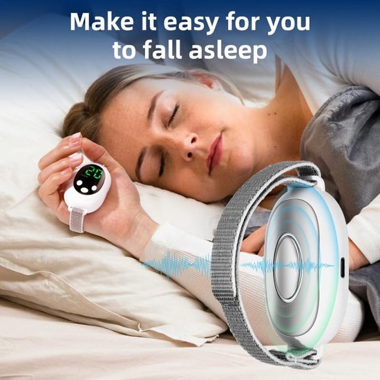 Sleep Aid Device Handheld Low Frequency Pulse of microcurrent Sleep Machine Insomnia Relief Anxiety Help — afbeelding 5