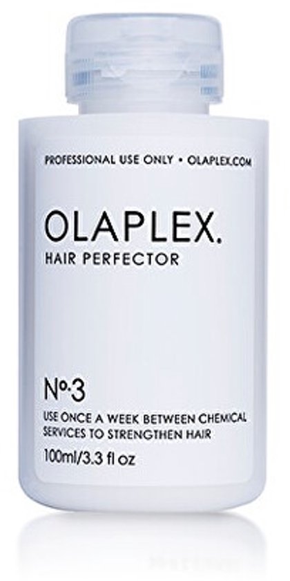 Witte OLAPLEX HAARPERFECTIONER No.3 fles van 100 ml.