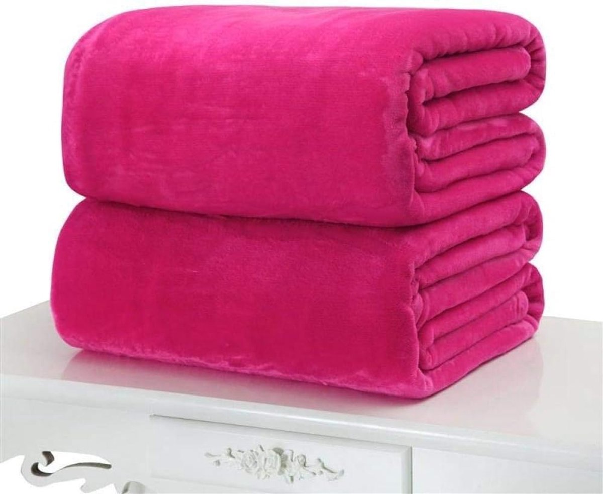 fleece werpdekens Reisformaat - Superzachte donzige warme stevige bedspreien voor bank Microfiber deken -1_100x150cm