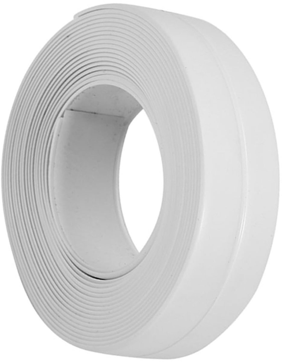 Dailygoods- Afdichtingstape Waterdicht - Sanitairstrip - Zelfklevend - PVC - Hygiënisch - 3,2 m x 22 mm - Afdichtingsstrip