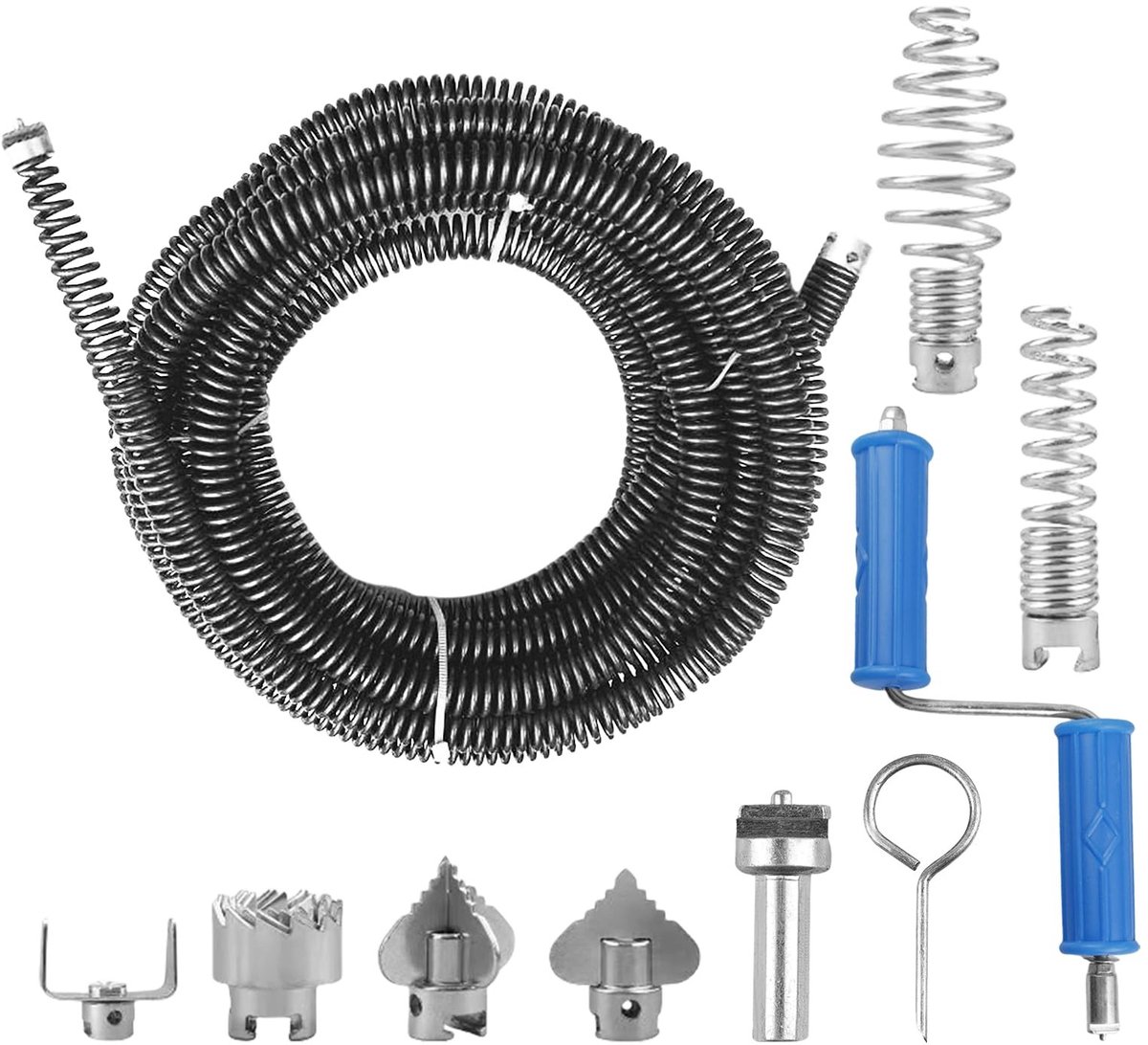 Dailygoods - Pijpreinigingsspiraal van 5 m voor Buisreiniging