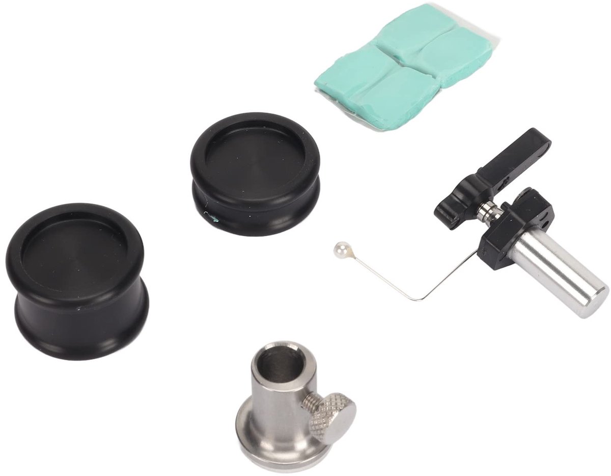 Dailygoods- Tonearm Lifter Automatische Heffunctie - Aluminium - Veiligheidsheffer - Voor LP Platenspeler - Eenvoudig te Installeren - Schuifregelaar Hefkrachtgevoeligheid - Platenspeleraccessoire