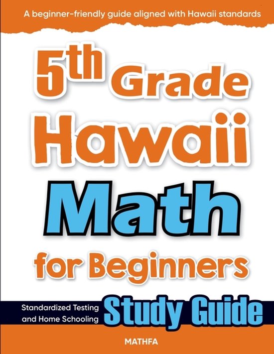 5th Grade Hawaii Math for Beginners - cover