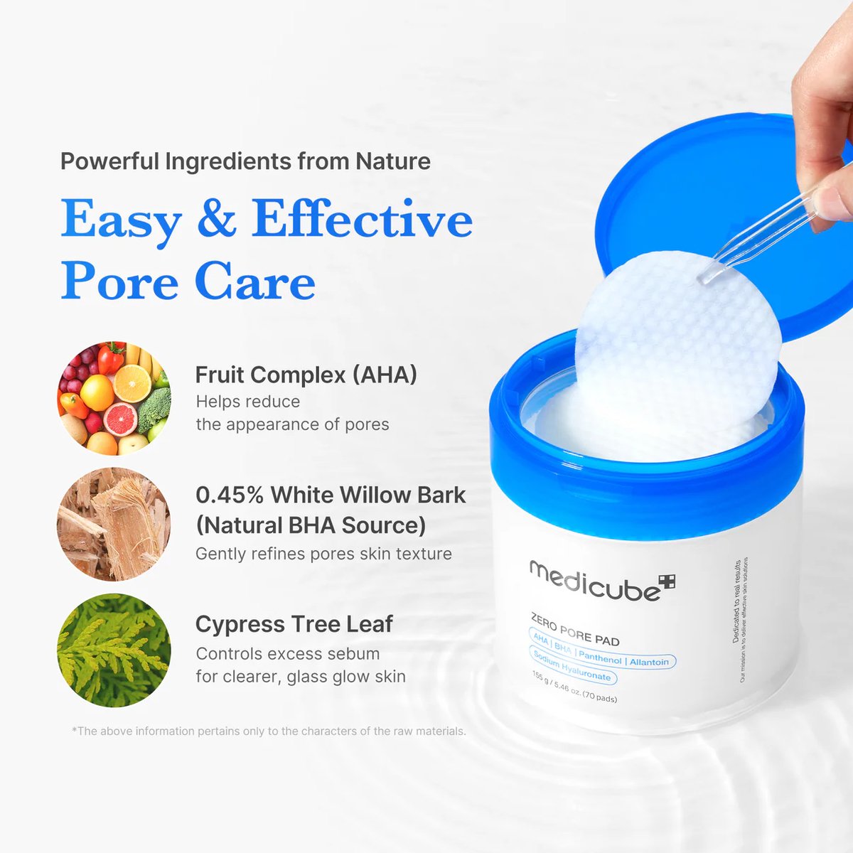Medicube - Zero Pore Pad - 70 Stuks - Korean Skincare — cadeau in Verzorging - foto 2