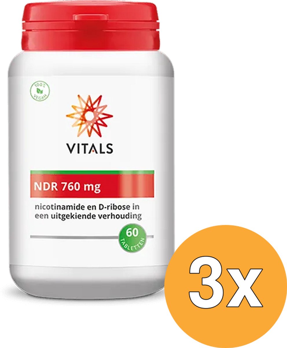 3x Vitals NDR 760 MG (60 tabletten)