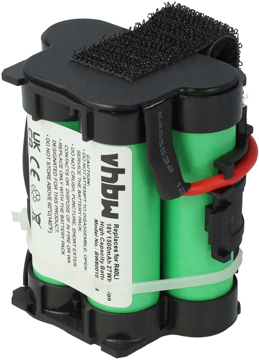 vhbw-accu compatibel met Flymo robotmaaier 2018, grasmaaier, heggenschaar, tuingereedschap (1500mAh 18V Li-ion)