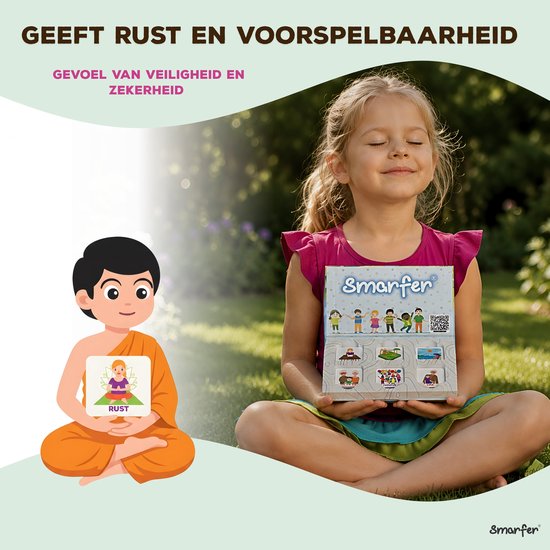 Smarfer - Magnetische pictogrammen voor weekplanner - 50 stuks - Planbord kind – Buiteneditie