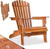 Casaria Adirondack Tuinstoel - Inklapbaar 84x69x94cm - Acacia Hout