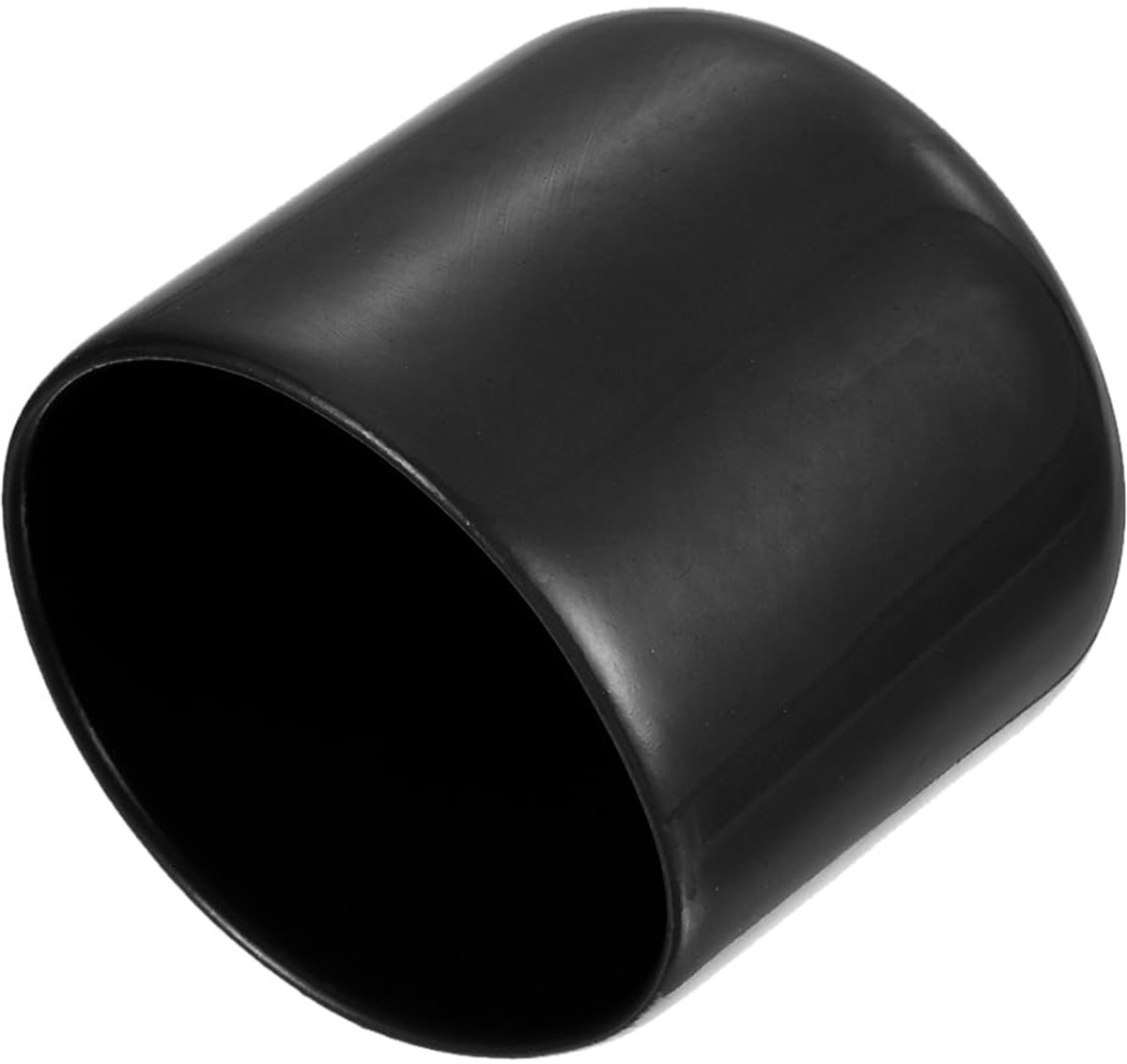 Rubberen eindkappen, 34 mm ID, rubberen doppen, ronde glijdkappen, stoelpootdoppen, voetdoppen, beschermdoppen, eindpunten, afdekstoppen, kunststof voor buismeubels, zwart, 8 stuks