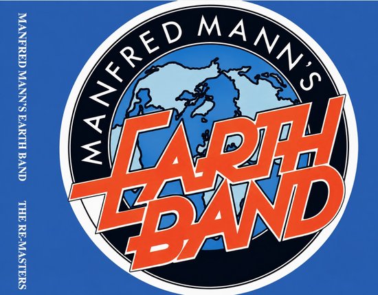 Albumhoes met een ronde afbeelding van de aarde en de tekst 'MANFRED MANN'S EARTH BAND'.