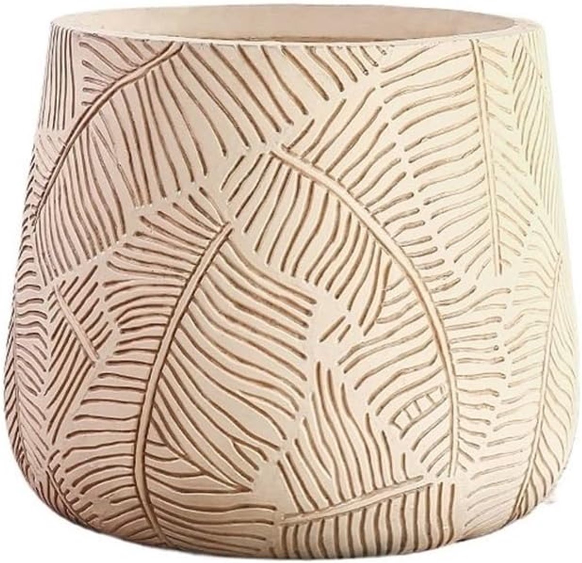 Plantenpot for binnen in de woonkamer, grote bloempot van vloer tot plafond for thuis
