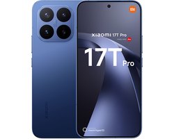 Xiaomi 17T Pro - 5G Smartphone- 12GB RAM - 256GB - Blauw - 7000mAh & 100W Snellader
