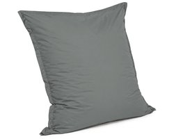 Bananair - Zitzak XXL afneembare hoes - Voor buiten - Waterdicht - UV-bestendig - Donkergrijs - 120x160 cm