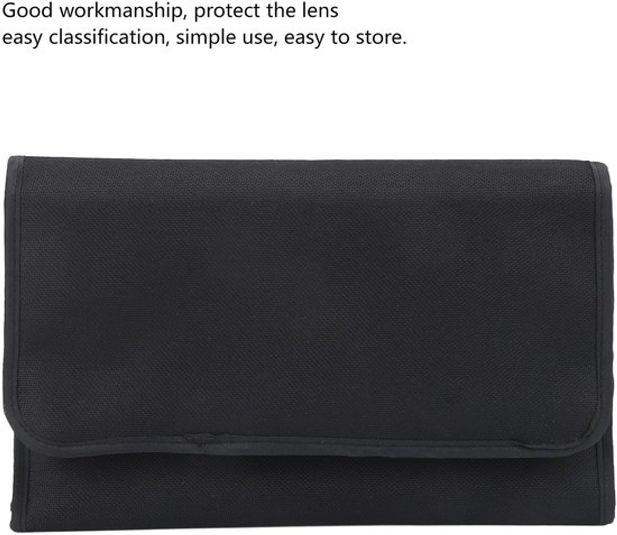 VT Goods - Filtertas voor Cameralens - Nylon Tas met 10 Zakken