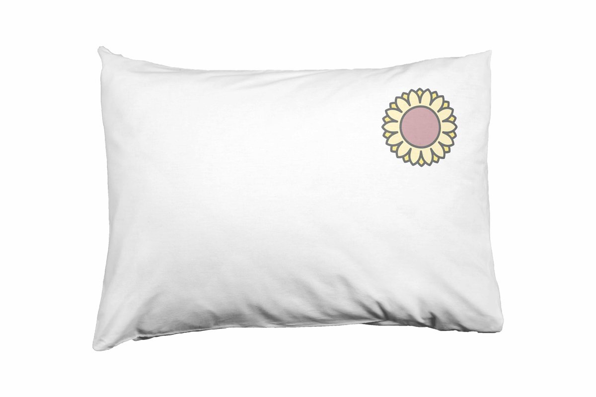 Kussenhoes, Huisdecoratie, voor bank, cafetaria, Afmeting: 50x35 cm, Kleur: Wit