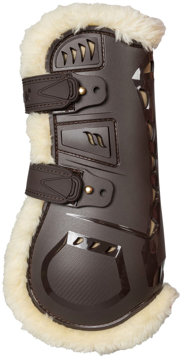 AirFlow Peesbeschermers met Imitatiebont-M-Bruin