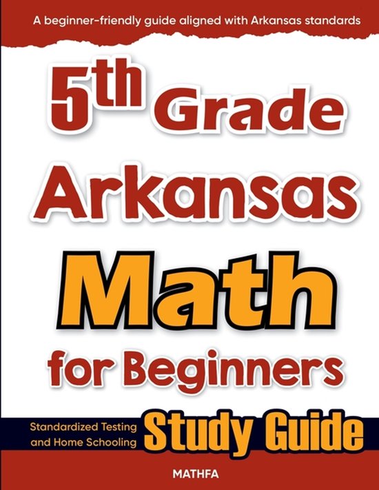 5th Grade Arkansas Math for Beginners - cover