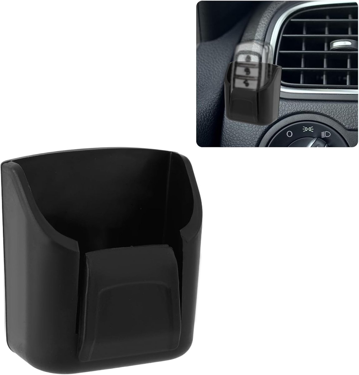 Autosleutelhouder voor Dashboard, Multifunctionele Houder Garagesleutels met Dubbelzijdig Plakband Praktische Auto-Organizer voor Dames en Heren