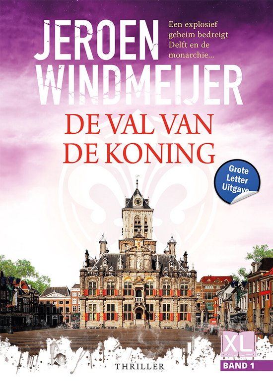 De val van de koning (in 2 banden) - Grote Letter Uitgave - cover
