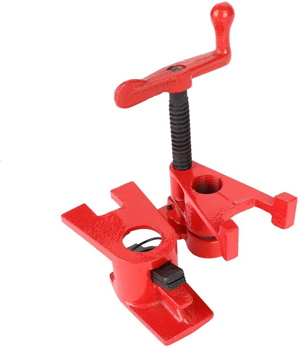 Dailygoods- Pijpklemmen 4 stuks - Houtbewerking Klem - Ergonomische Handgreep - 26,5 mm Schroefdraadbuis - Flexibel Gebruik - Stabiliteit - Houtklem
